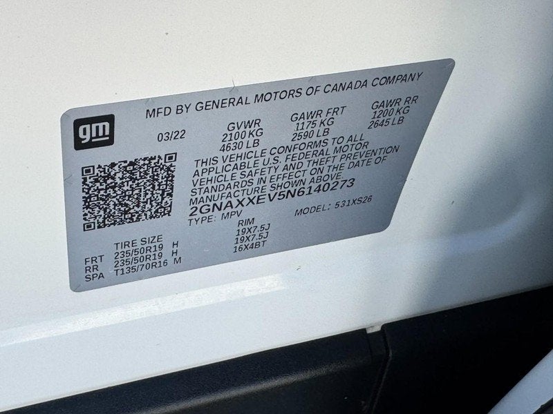 2022 Chevrolet Equinox Premier