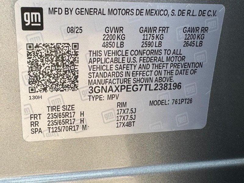 2026 Chevrolet Equinox LT