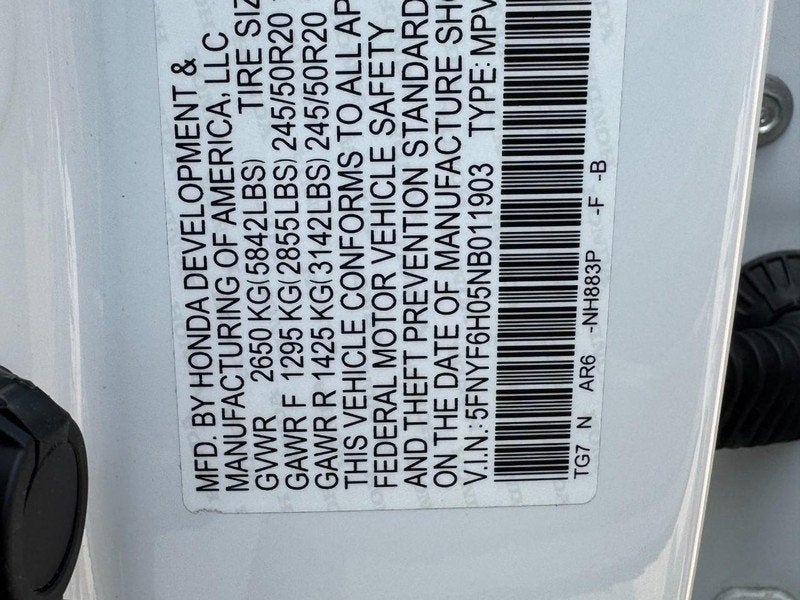 2022 Honda Pilot Elite