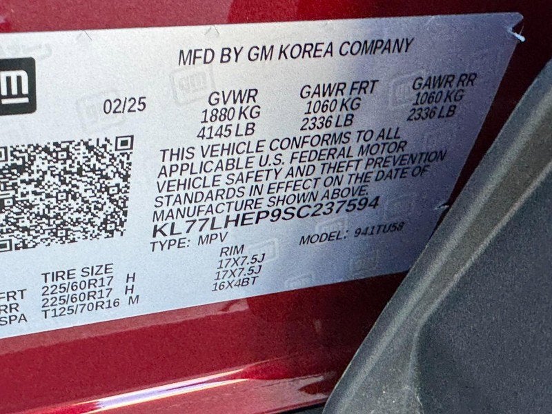 2025 Chevrolet Trax LT