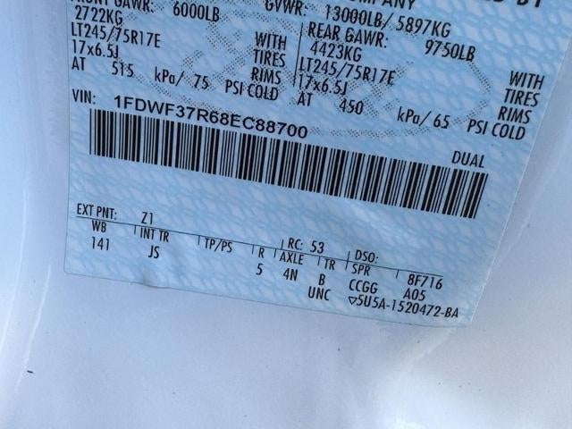 2008 Ford Super Duty F-350 DRW 4WD Reg Cab CA XL