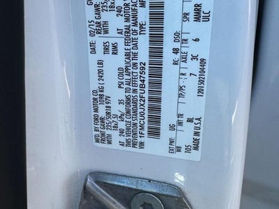 2015 Ford Escape FWD 4dr Titanium