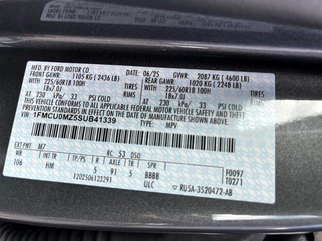 2025 Ford Escape ST-Line