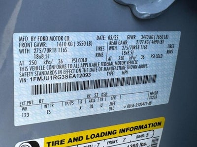 2025 Ford Expedition Tremor 4x4