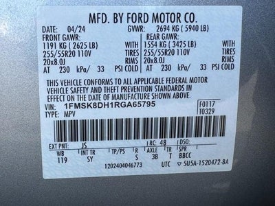 2024 Ford Explorer XLT 4WD