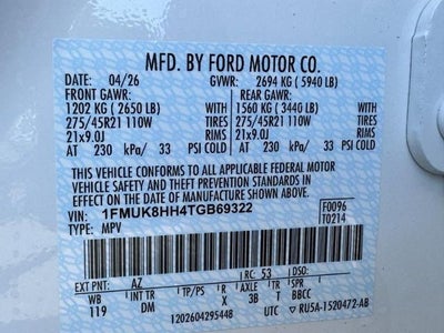 2026 Ford Explorer Platinum™