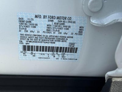 2026 Ford Explorer Platinum™