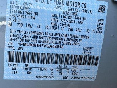 2027 Ford Explorer Platinum™