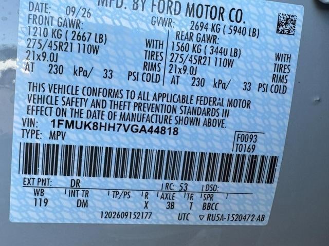 2027 Ford Explorer Platinum™