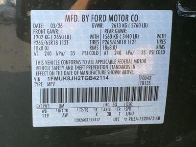 2026 Ford Explorer Tremor®