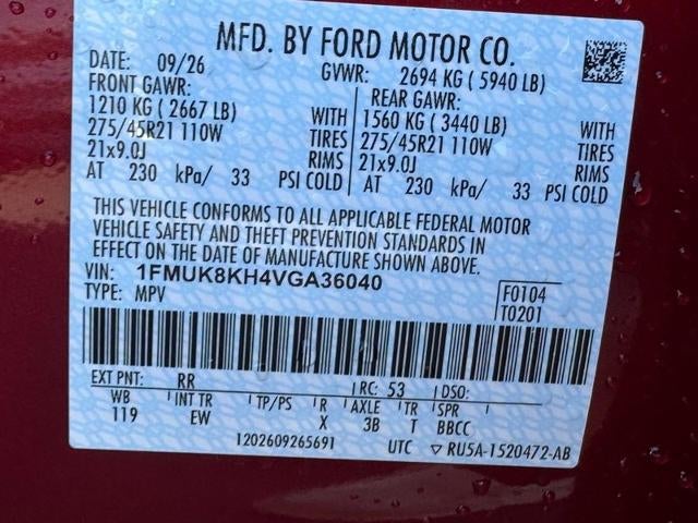 2027 Ford Explorer ST-Line