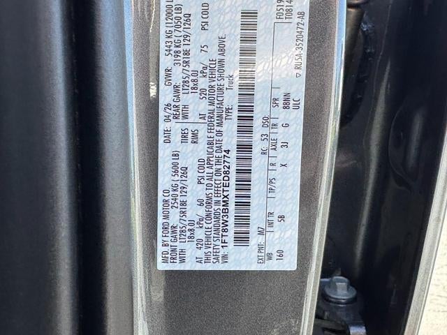 2026 Ford Super Duty F-350 SRW F-350® Lariat®
