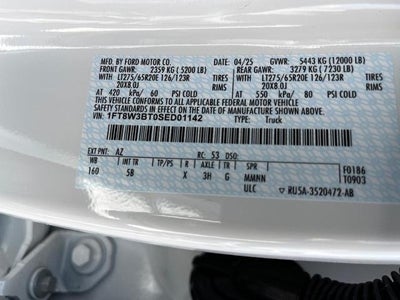 2025 Ford Super Duty F-350 SRW F-350® Lariat®