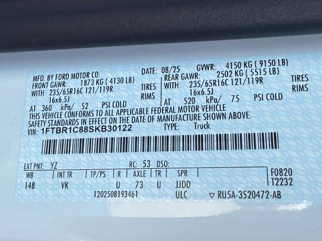 2025 Ford Transit Cargo Van Cargo Van