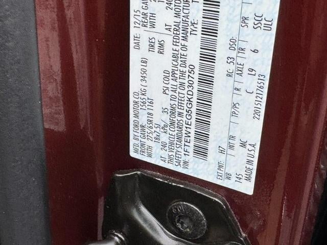 2016 Ford F-150 4WD SuperCrew XLT