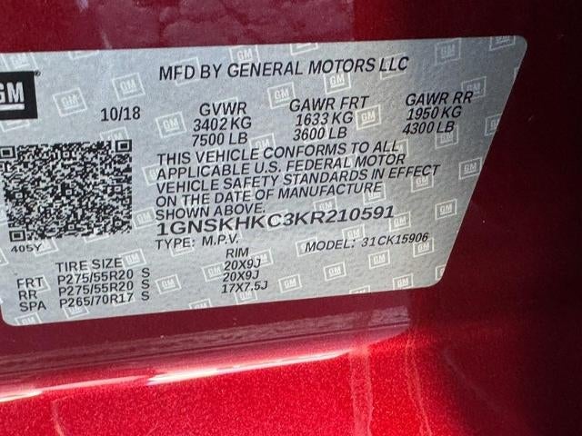 2019 Chevrolet Suburban 4WD 4dr 1500 LT