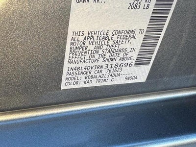 2024 Nissan Altima 2.5 SV Sedan