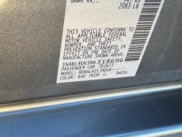 2024 Nissan Altima 2.5 SV Sedan