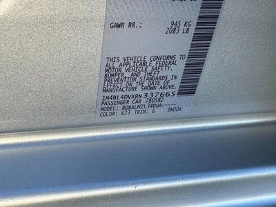 2024 Nissan Altima 2.5 SV Sedan