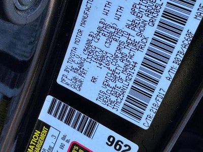 2020 Toyota Tacoma 4WD TRD Sport Double Cab Bed V6 AT (Natl)