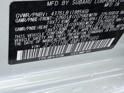 2021 Subaru Crosstrek Limited CVT