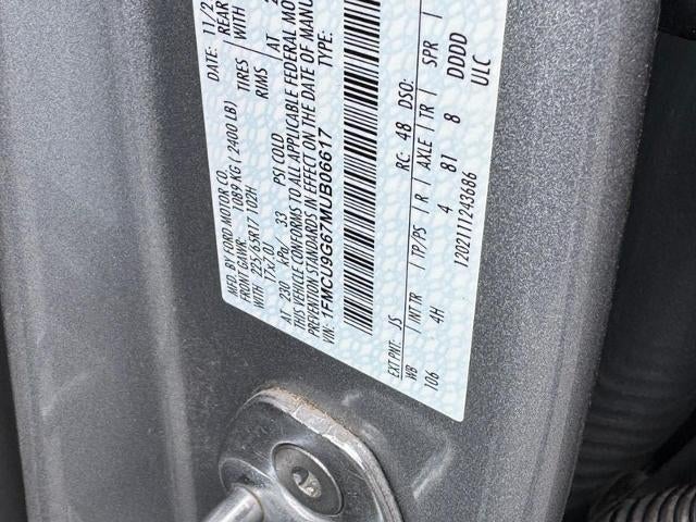 2021 Ford Escape SE AWD