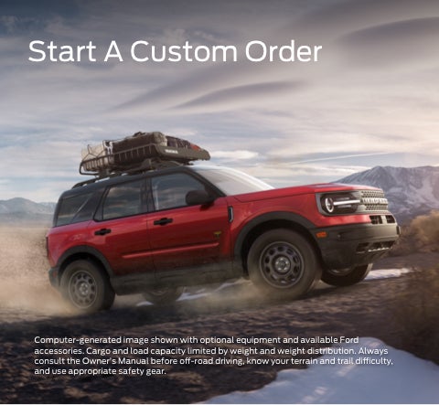 Start a custom order | Tom Boland Ford, Inc. in Hannibal MO