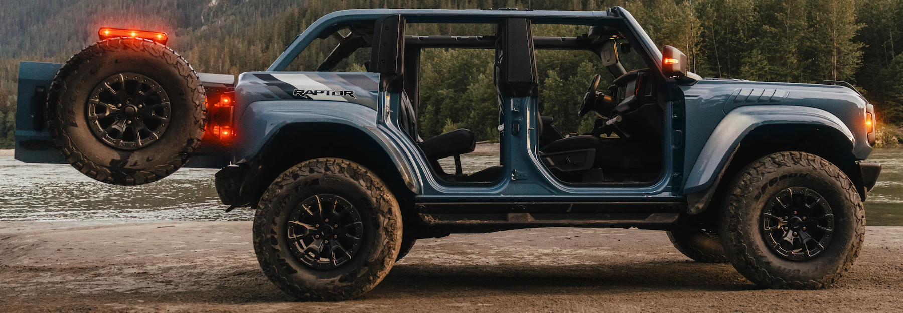 2025 Ford Bronco with doors off