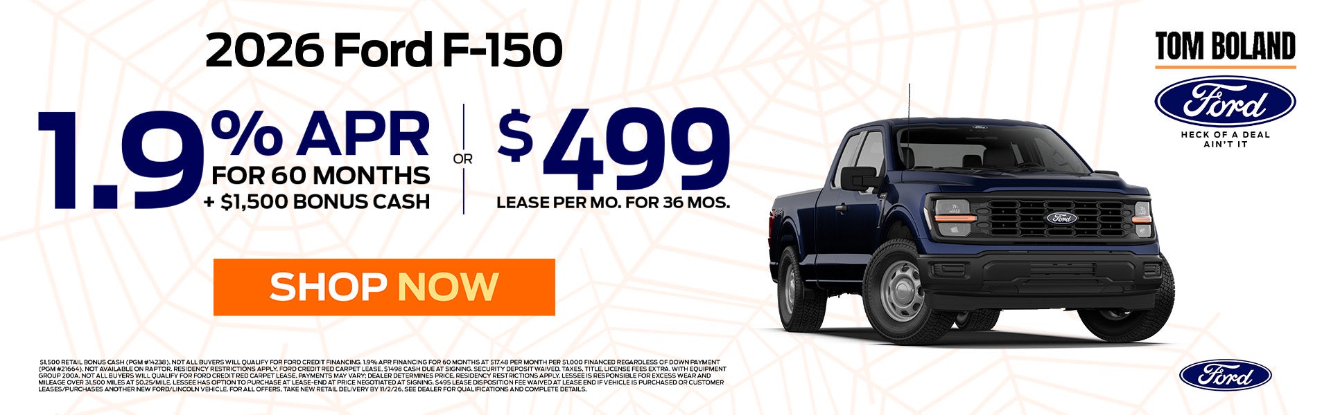 New 2026 Ford F-150