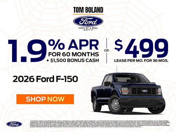 New 2026 Ford F-150